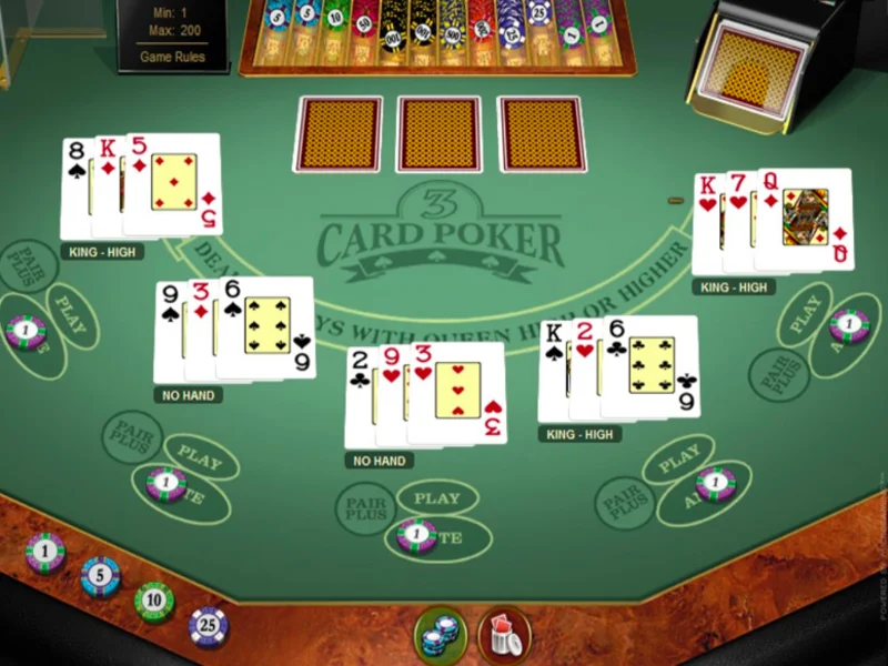 Yếu tố làm nên thành công của trò chơi Three Cards Poker